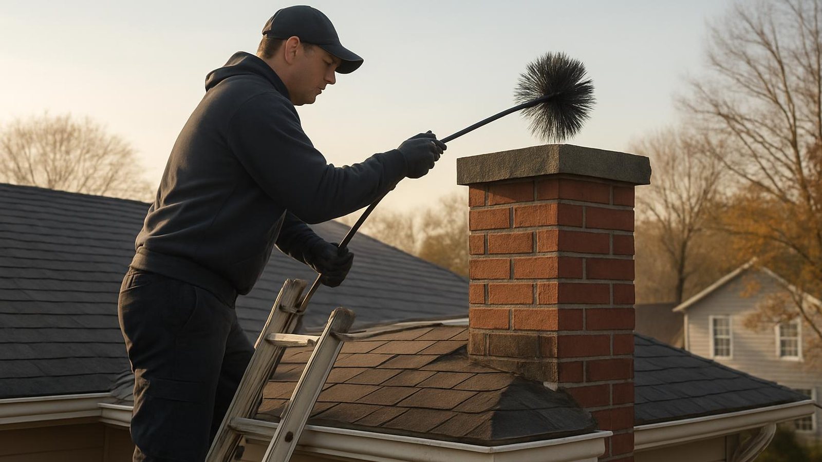 Local chimney sweep & inspection for Amherst homes